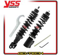 KIT AMMORTIZZATORI YSS REGOLABILI ANTERIORE POSTERIORE ZIP SP 2 VESPA ET2 ET4 LX