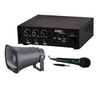 Kit Amplificatore 30w Con Mp3 / Tromba / Microfono GBC 61059020