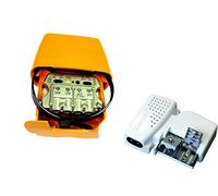 Kit amplificatore da master 24dB + mixer sat+ alimentatore TV 5616 + 5796