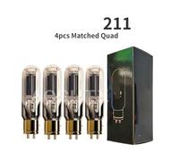 Kit amplificatore fai da te for valvola audio elettronica WE211 211, 1/2/4 pezzi, tubo a vuoto 211, sostituzione ed aggiornamento(4pcs Matched Quad)