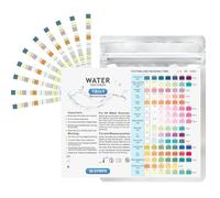 Kit Analisi Acqua Potabile Kit Strisce reattive per acqua potabile 50 pezzi 16 in 1 PH Manganese Nitrato Ferro Nitrito Rame Mercurio e altro Durezza ferrosa Piombo Altro
