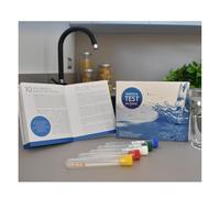 Kit Analisi Acqua Risultati Immediati, Monouso, Facile da Usare, Guida Inclusa | Test pH, Durezza, Nitrati, Nitriti, Cloruri, Solfati - Esclusivo brevetto Universitario