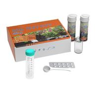 Kit Analisi Terreno Giardino, Analizzatore Nutrienti Prato, Kit Test Suolo 4 In 1, Per Prati, Giardini, Cortili, Serre, Fattorie, Piante In Vaso, Viti