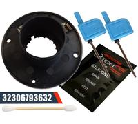 KIT ANELLO + CONTATTI SPAZZOLE SENSORE ANGOLO STERZO VOLANTE PER RANGE ROVER 3