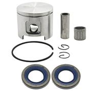 Kit anello elastico perno fascia elastica da 48 mm compatibile con motosega con paraolio con cuscinetto ad ago 61 630
