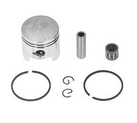 Kit Anello Pistone, Kit Anello Spinotto Pistone 40 Mm Prestazioni Stabili in Lega d'Acciaio per Bici Cross Scooter Ciclomotore 2 Tempi 49 50 Anelli del pistone Anelli del