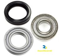 Kit anello tenuta 40 x 55 x 10 e cuscinetti 6203ZZ 6005ZZ lavatrice Whirlpool