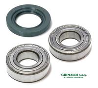 KIT ANELLO TENUTA E CUSCINETTI PER LAVATRICE WHIRLPOOL IGNIS 6205ZZ 6206ZZ