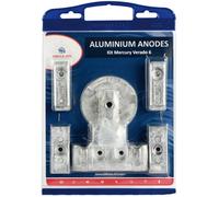 KIT ANODI 8 PZ COMPATIBILI MERCURY VERADO 6 IN MAGNESIO ACCESSORI BARCA NAUTICA