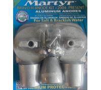Kit Anodi alluminio mercruiser Bravo 3 ALU