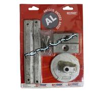 KIT ANODI IN ALLUMINIO PER MOTORE FUORIBORDO MERCURY OPTIMAX E VERADO 4