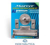 KIT ANODI MERCURY VERADO 4/OPTIMAX IN ALLUMINIO FUORIBORDO BARCA GOMMONE