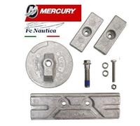 KIT ANODI ORIGINALI QUICKSILVER MERCURY 150 HP 8M0107548 4 T ANODO ZINCO
