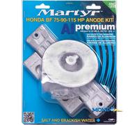 KIT ANODI PER MOTORE FUORIBORDO HONDA 75/90/115cv IN ALLUMINIO MARTYR