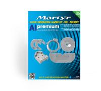 Kit anodi piede mercury Alpha 1- 2°gen 1991 in poi