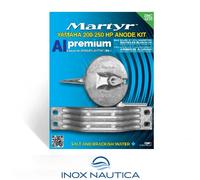 KIT ANODI YAMAHA 200-250 HP IN ALLUMINIO FUORIBORDO BARCA GOMMONE