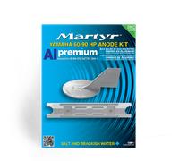 Kit anodi Yamaha 60/90 HP in alluminio