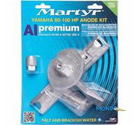 KIT ANODI YAMAHA 80/100cv IN ALLUMINIO MARTYR