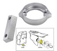 Kit Anodo Tecnoseal Con Hardware Volvo Duo-Prop 290 Zinco 20706 Barca Vela Marin
