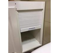 Kit ante a tamburo ribaltabili, Kit for porta a tamburo in plastica bianca, diverse misure(28x40" (71.1x101.6cm))