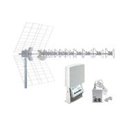 Kit Fracarro Antenna 5G amplificatore MAP3r3UU alimentatore Mini Power 12P 217973