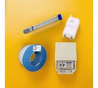 KIT Antenna Digitale Terrestre Alimentatore 12v Amplificatore 20 METRI CAVO