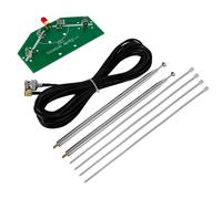 Kit Antenna Dipolo V 137MHz con Regolazione Lunghezza Leva per Segnali Aviazione