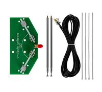 Kit Antenna Dipolo V 137MHz con Regolazione Lunghezza Leva per Segnali Aviazione