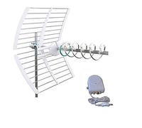 KIT ANTENNA TNT CON PUNTAMENTO A LED FRACARRO ELIKA Pro 700 K CON ALIMENTAZIONE ORIGINALE