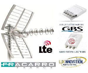 KIT ANTENNA TV COMPLETO FRACARRO ANTENNA FRACARRO KIT DIGITALE TERRESTRE 6HD 5G