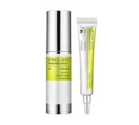 Kit Anti-Età con Retinale & Acido Ialuronico: Crema Contorno Occhi Rassodante + Siero Viso per Elasticità & Idratazione Intensa | Trattamento Delicato con Retinolo | Riparazione Notturna