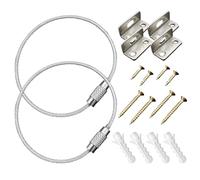 Kit anti-ribaltamento per mobili, cinghie regolabili per la sicurezza dei bambini, ancoraggio di sicurezza per comò, ancoraggi da parete per bambini, cinghia in metallo ad alta resistenza per mobili