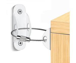 Kit anti ribaltamento per mobili, in lega di zinco industriale, 40 cm, sismica regolabile, dispositivo di stabilizzazione verticale permanente, bullone di schermatura hardware per | Resistenza