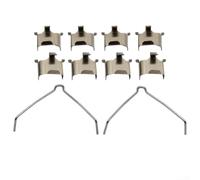Kit Anti-Squittio per MAZDA 6 Disco Posteriore Kit Anti-Squittio | Clip e shim inclusi, rumori, per acciaio , per colore argento, misura precisa per disco