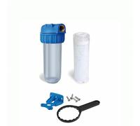 KIT ANTICAL COMPLETO PORTACARTUCHO + FILTRO BOBINADO +SOPORTE PARED + LLAVE