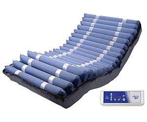 Kit antidecubito a ciclo alternato Piuma UP4 Materasso Nylon + TPU H 20,3 cm Larghezza 120 cm a 20 elementi intercambiabili e compressore regolabile Art. LAD490