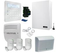Kit antifurto Hiltron XMR ibrido radio con centrale KXMR4200