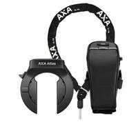 Kit antifurto per telaio con borsa da sella e chiave removibile Axa Atlas Noir