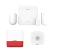 KIT ANTIFURTO WIRELESS 96 ZONE GSM 3G 4G HIKVISION AX PRO SIRENA INTERNA ESTERNA