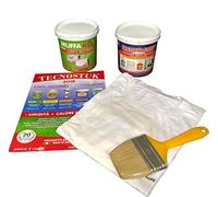 Kit Antimuffa Muffa Ko 1 Litro + Freddo Stop 1 Litro Tecnostuk + Pennello E T-Shirt Omaggio