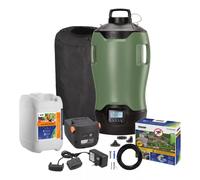 Stocker Nebulizzatore Geyser MI21V – Kit anti-zanzare batt. 21V, serb.25L, tubo100m, copertura 400mq