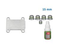 KIT ANULARE POPCORN 1.9 JTDM CDTI TiD 15mm con piastra cieca valvola EGR