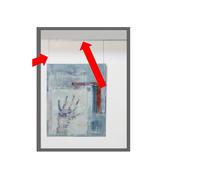 Sistema Appendi Quadri a Parete Arte System STUDIO T