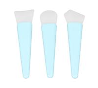 Kit applicatore a pennello in silicone trucco a pennello in silicone leggero per viaggiare in casa (Azul)