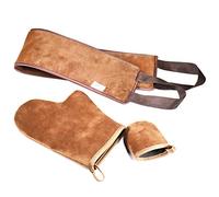 Kit applicatore autoabbronzante con guanto esfoliante