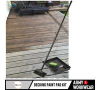 Kit Applicatore Per Vernice E Cera Per Decking Harris