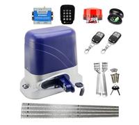 Kit apri cancello, Apricancello elettrico automatico for operatore del garage con porta scorrevole da 1300 kg attuatore remoto motoriduttore in acciaio 4 m