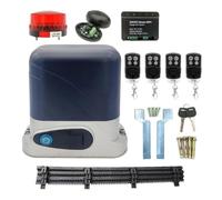 Kit apri cancello, Motore kit apricancello scorrevole automatico AC 1300KG con rack in nylon 4M Accessori motore operatore porta opzionali