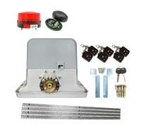 Kit apri cancello, Operatore automatico for cancello scorrevole da 1800 kg di motore AC220V/110V come for chiudiporta (sensore, pulsante, lampada, opzionale) Confezione