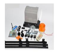 Kit apri cancello scorrevole elettrico automatico for uso intensivo, casa di fabbrica, 1200 kg/1500 kg, 4 telecomandi, binari in nylon da 4 m/5 m,Resistenza a tutte le intemperie(KIT6)